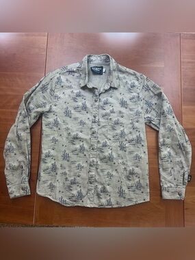 Brooks & Dunn by Panhandle Slim - Desert Cactus Print Button-Up Shirt
